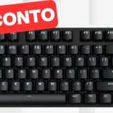 Tastiera meccanica da gaming Logitech ad un PREZZONE AMAZON per Natale