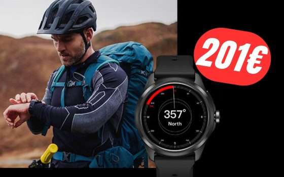 Lo smartwatch Ticwatch Pro 5 CROLLA di prezzo con il COUPON da 142€!