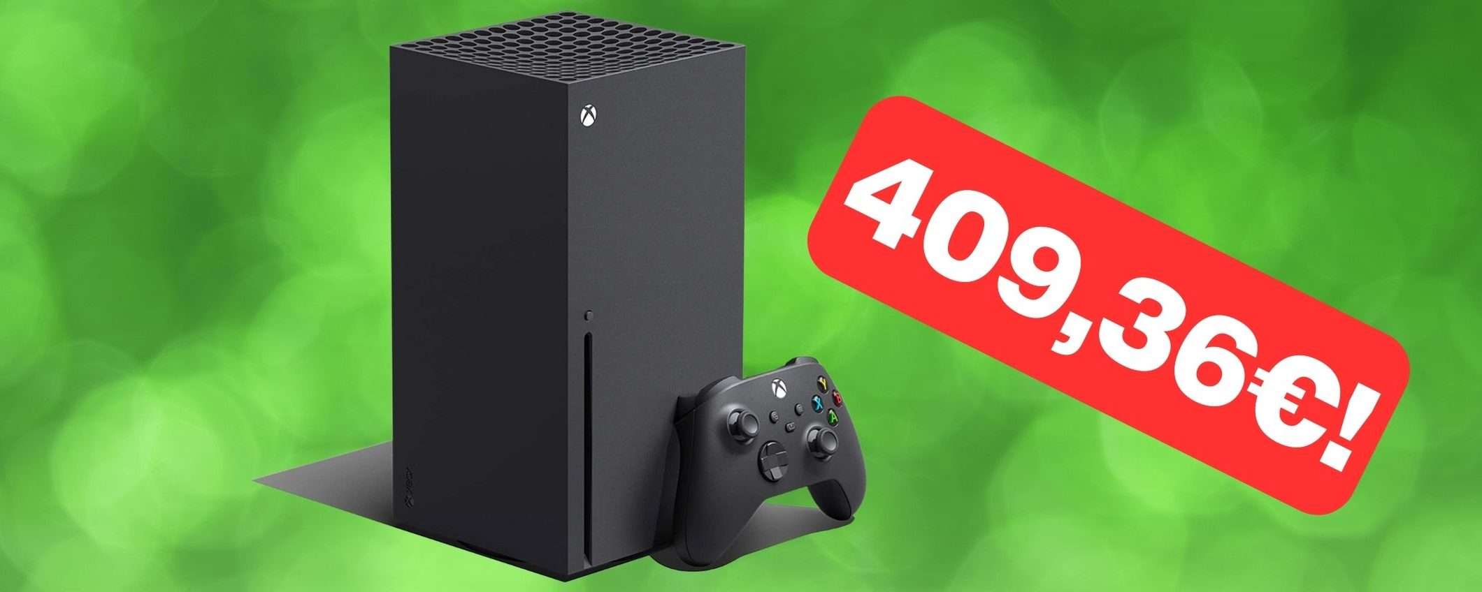Xbox Series X a 409,36€: INCREDIBILE SCONTO su Amazon (-26%)