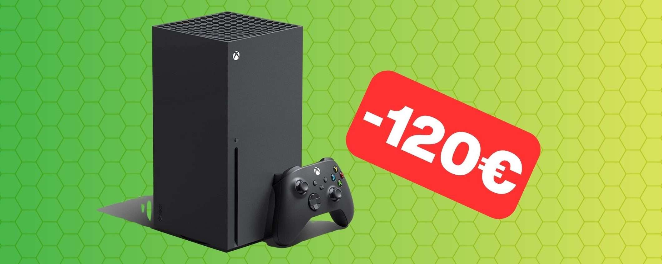 Xbox Series X: sconto di Natale su Amazon (-120€)