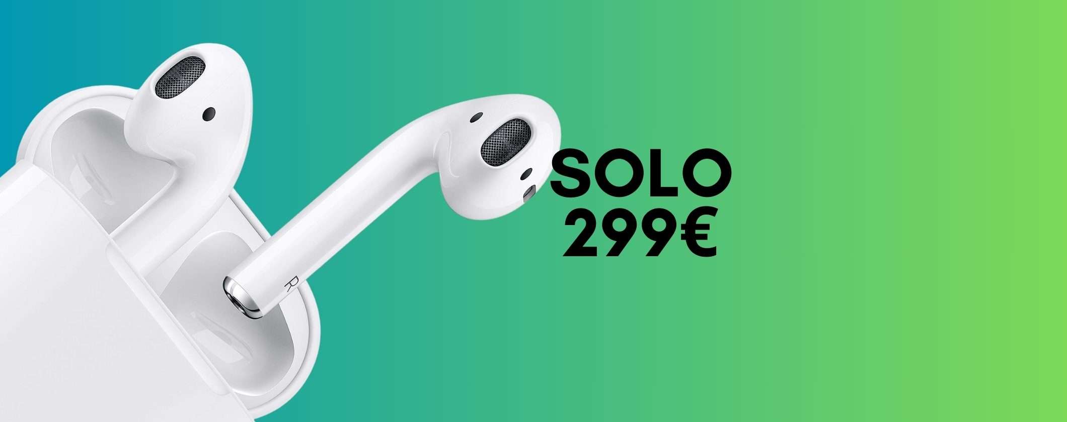 Apple AirPods 2 a 99€: un SOGNO che diventa realtà su Amazon