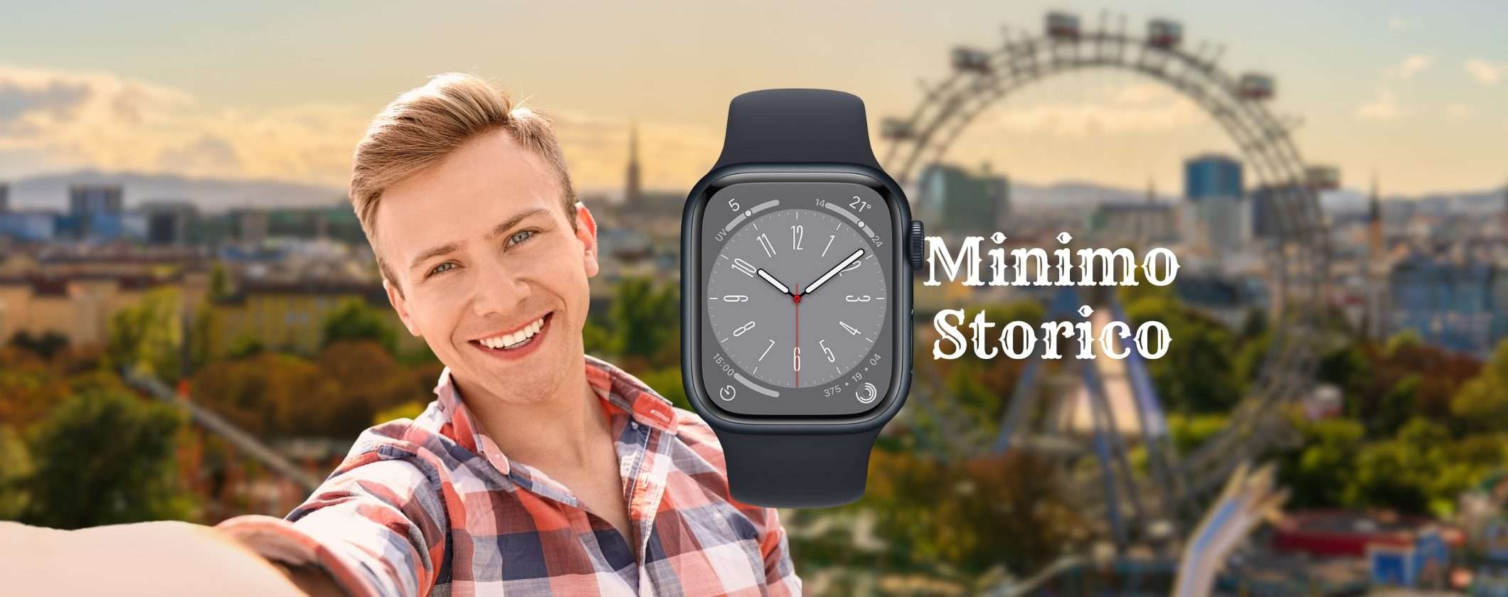 Apple Watch Series 8 al MINIMO STORICO su Amazon