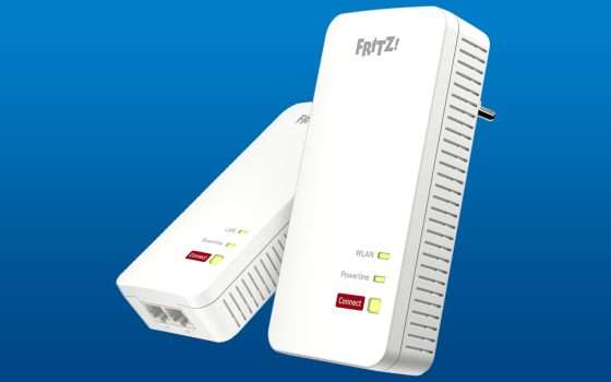 I vantaggi del set FRITZ!Powerline 1240 AX WLAN con Wi-Fi 6