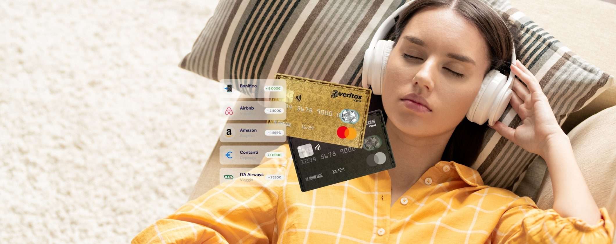 Carta Veritas MasterCard: spendi i tuoi soldi in piena libertà