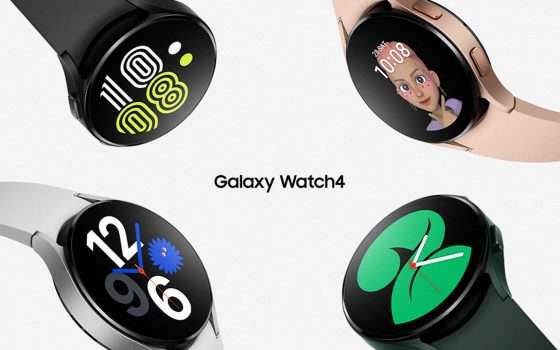 Samsung Galaxy Watch4: la versione Pink Gold a soli 99€ su Amazon