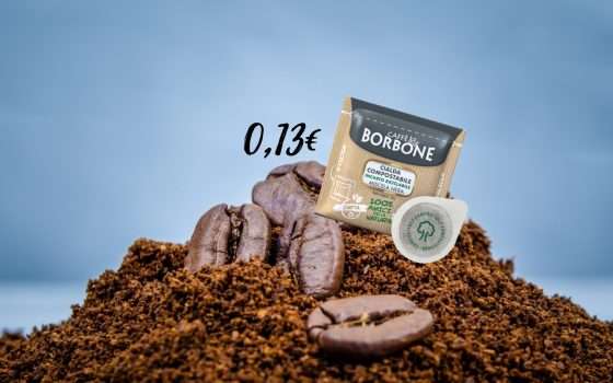 Cialde Caffè Borbone: l'espresso Napoli a soli 0,13€