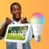 Combo SPAZIALE: Echo Show 5 + Lampadina Led Smart a 64€