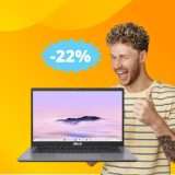 ASUS Chromebook Plus: SUPER sconto del 22% su Amazon