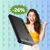 Anker Power Bank da 10.000 mAh: OTTIMO sconto del 26%