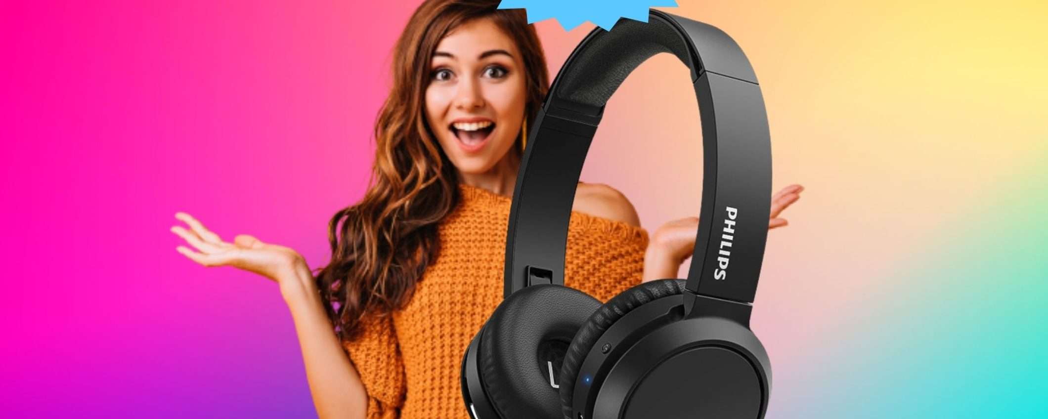 Cuffie Philips H4205BK: CROLLO del prezzo su Amazon