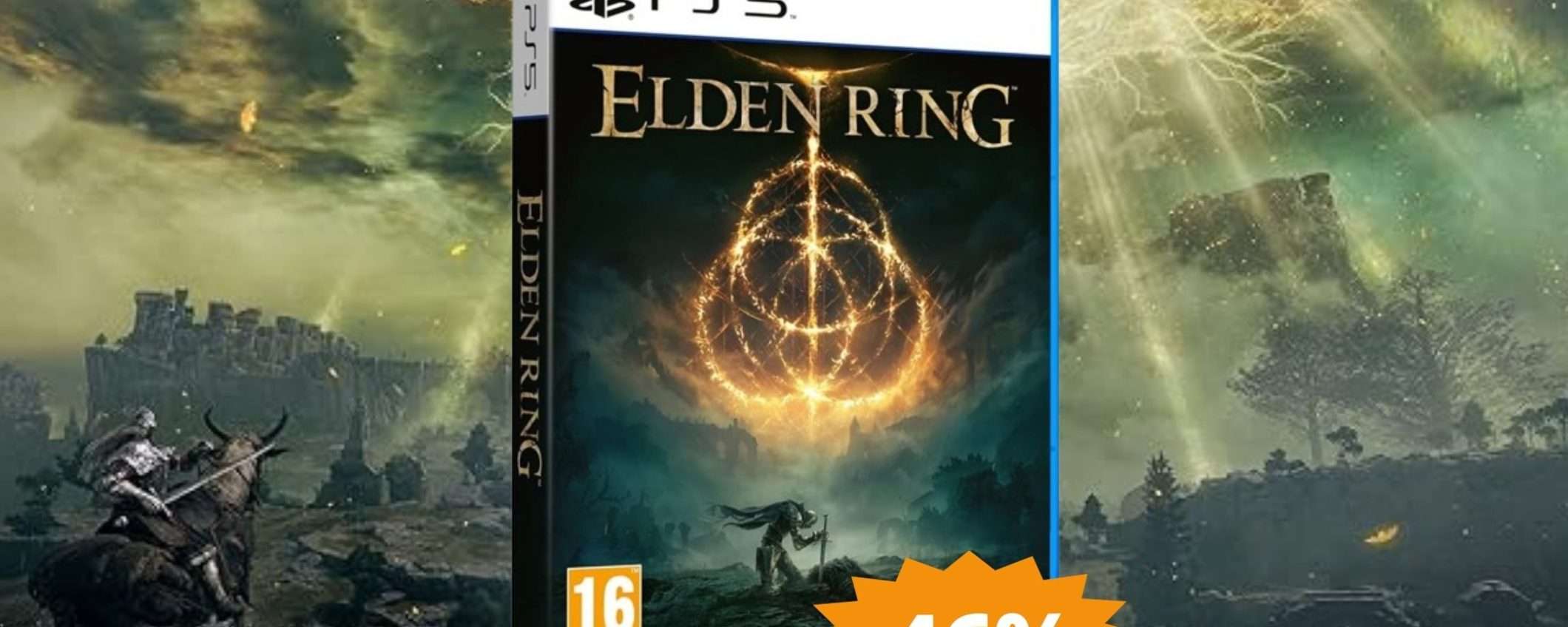 Elden Ring per PS5: sconto PAZZESCO del 46% su Amazon