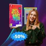 Just Dance 2024 per Switch: prezzo BOMBA su Amazon (-50%)