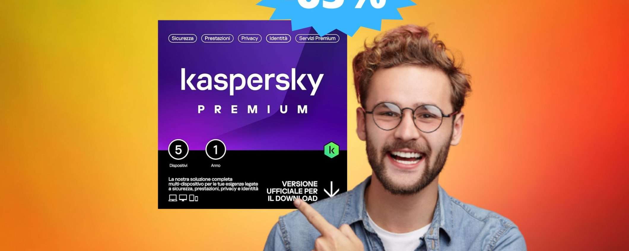 Kaspersky Premium Total Security 2024: AFFARE assurdo su Amazon