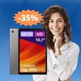 Lenovo Tab M10: sconto PAZZESCO del 35% su Amazon