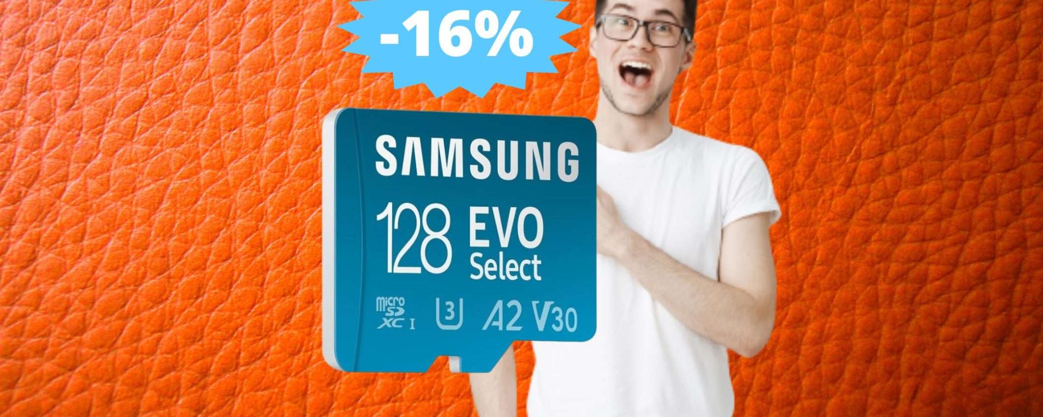 Samsung Memorie microSD: SUPER sconto del 16% su Amazon