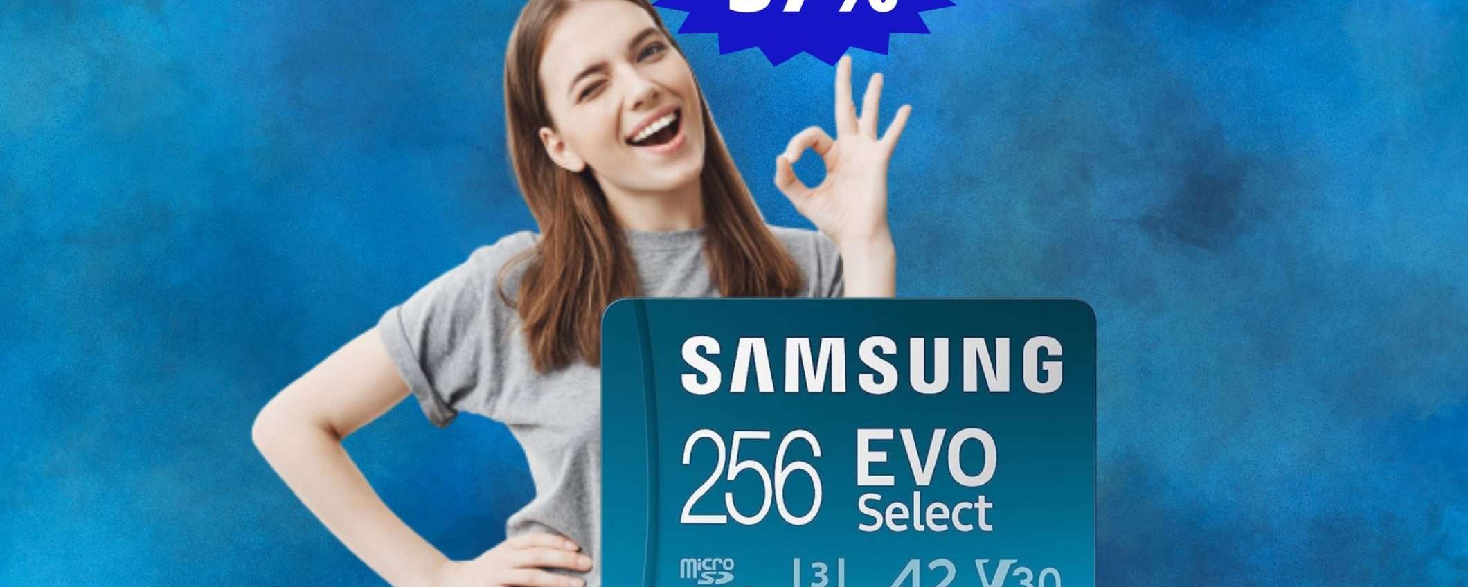 Micro SD Samsung Memorie: un AFFARE a questo prezzo (-37%)