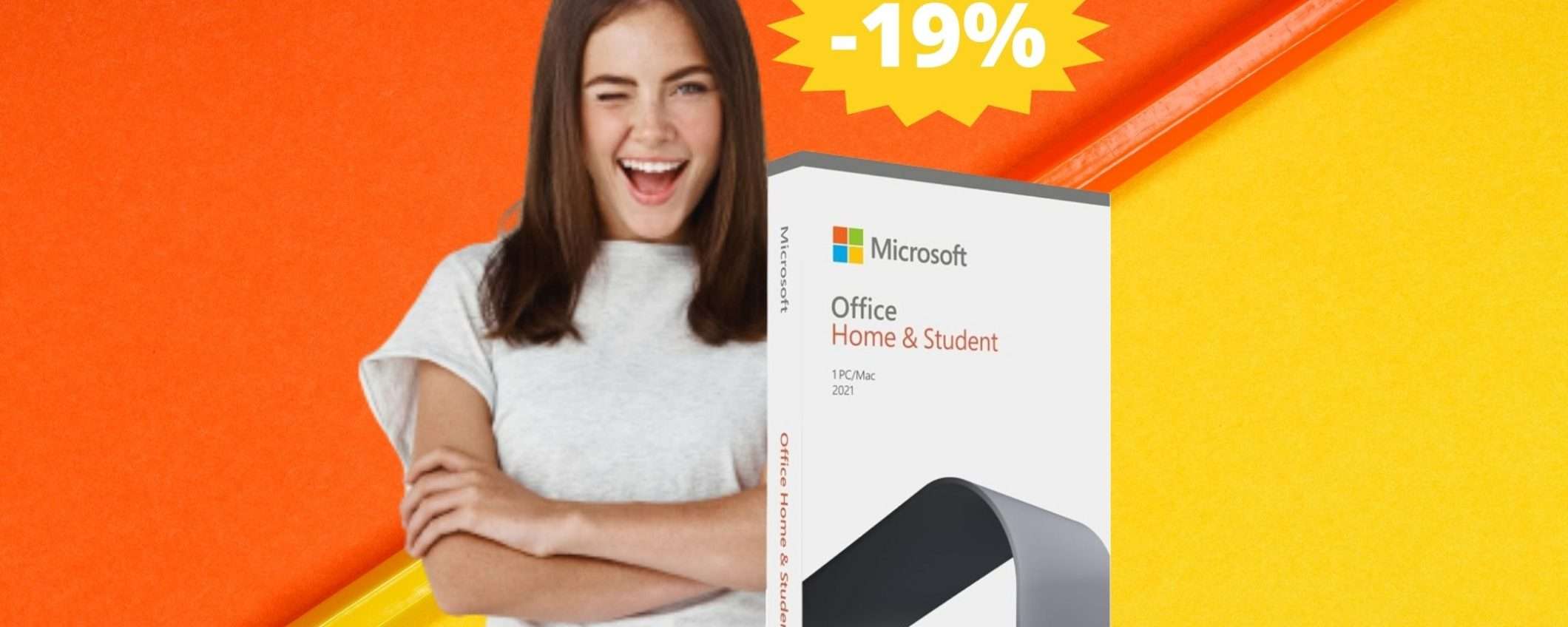 Microsoft Office 2021 Home and Student: SUPER sconto del 19%