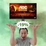 Monitor AOC da gaming: un'OCCASIONE da non perdere (-19%)