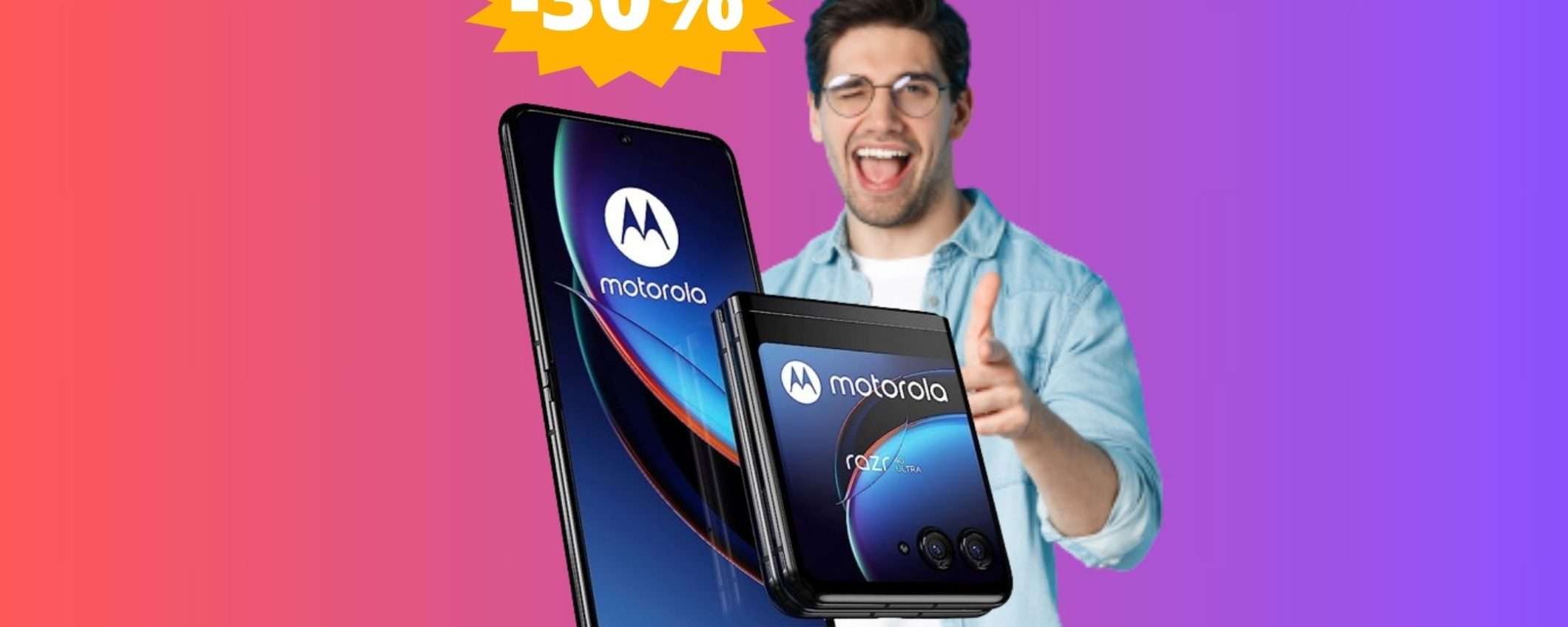 Motorola RAZR 40 Ultra: il FUTURO nella tua tasca (-30%)
