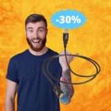 Prolunga USB Amazon Basics: indispensabile per l'ufficio (-30%)