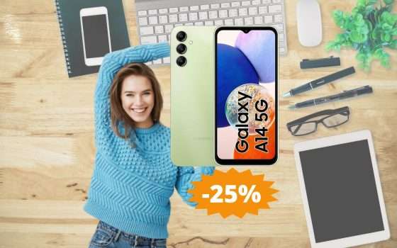 Samsung Galaxy A14: essenziale, ma AFFIDABILE (-25%)