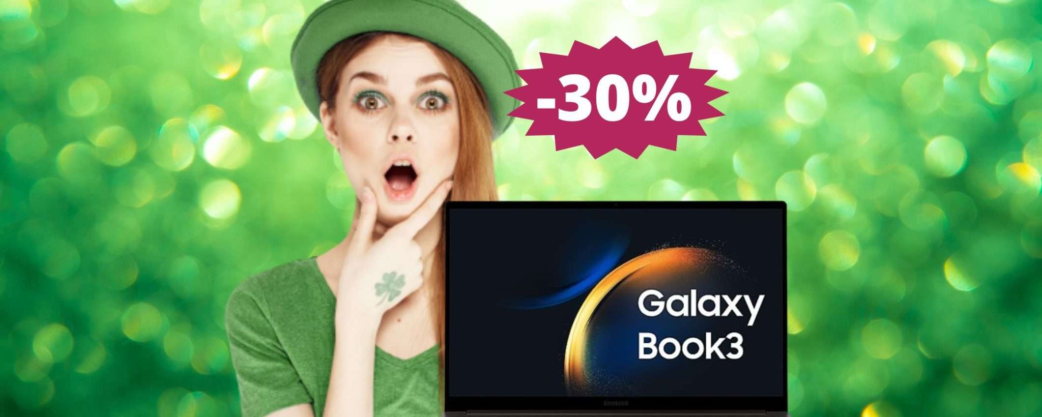 Samsung Galaxy Book3: un'OCCASIONE da non perdere (-30%)