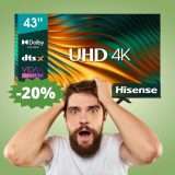 Smart TV Hisense UHD da 43