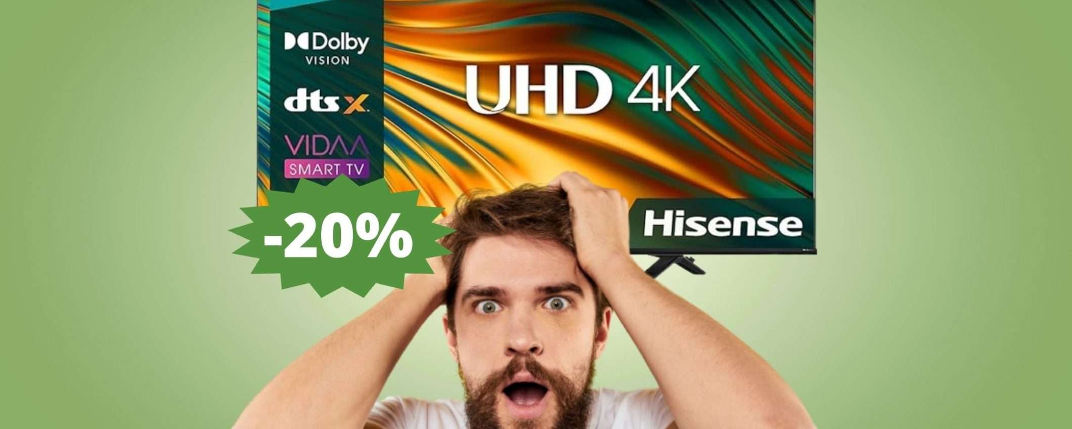 Smart TV Hisense UHD da 43