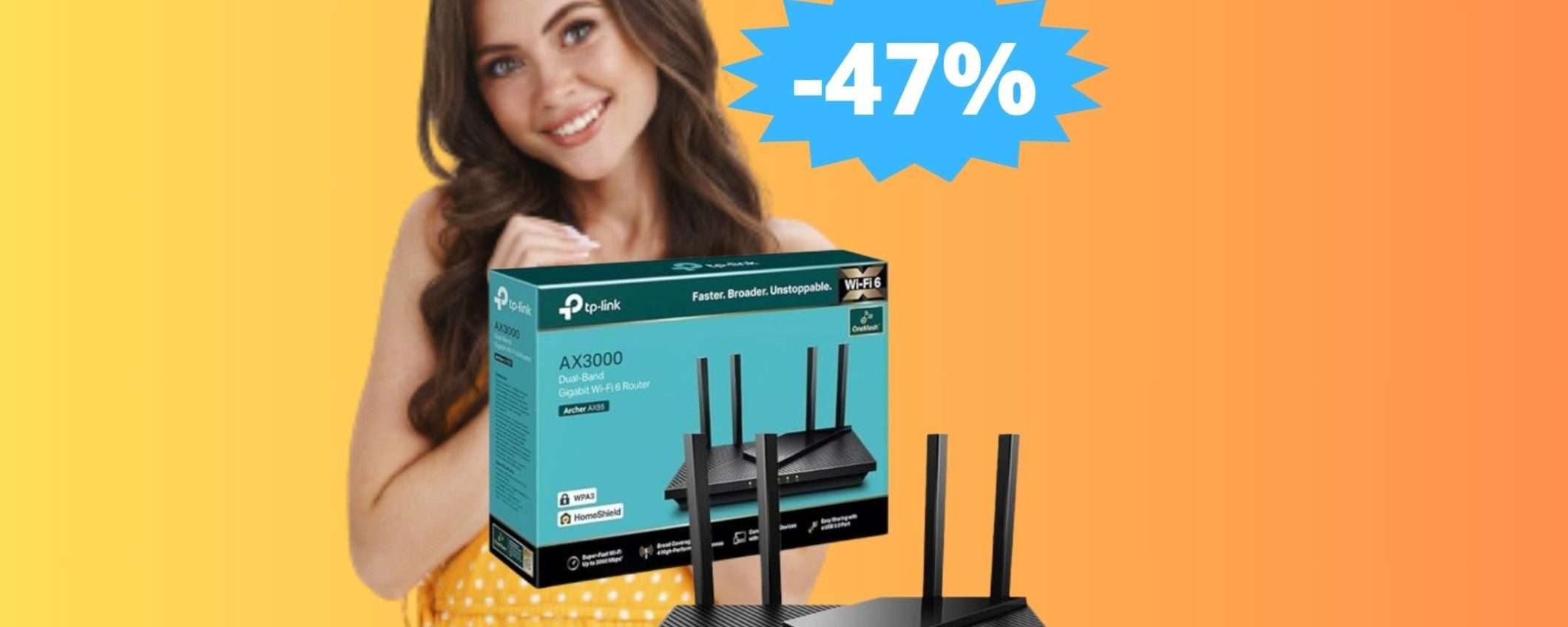 TP-Link Archer AX55: il TOP della tecnologia ad un prezzo BOMBA