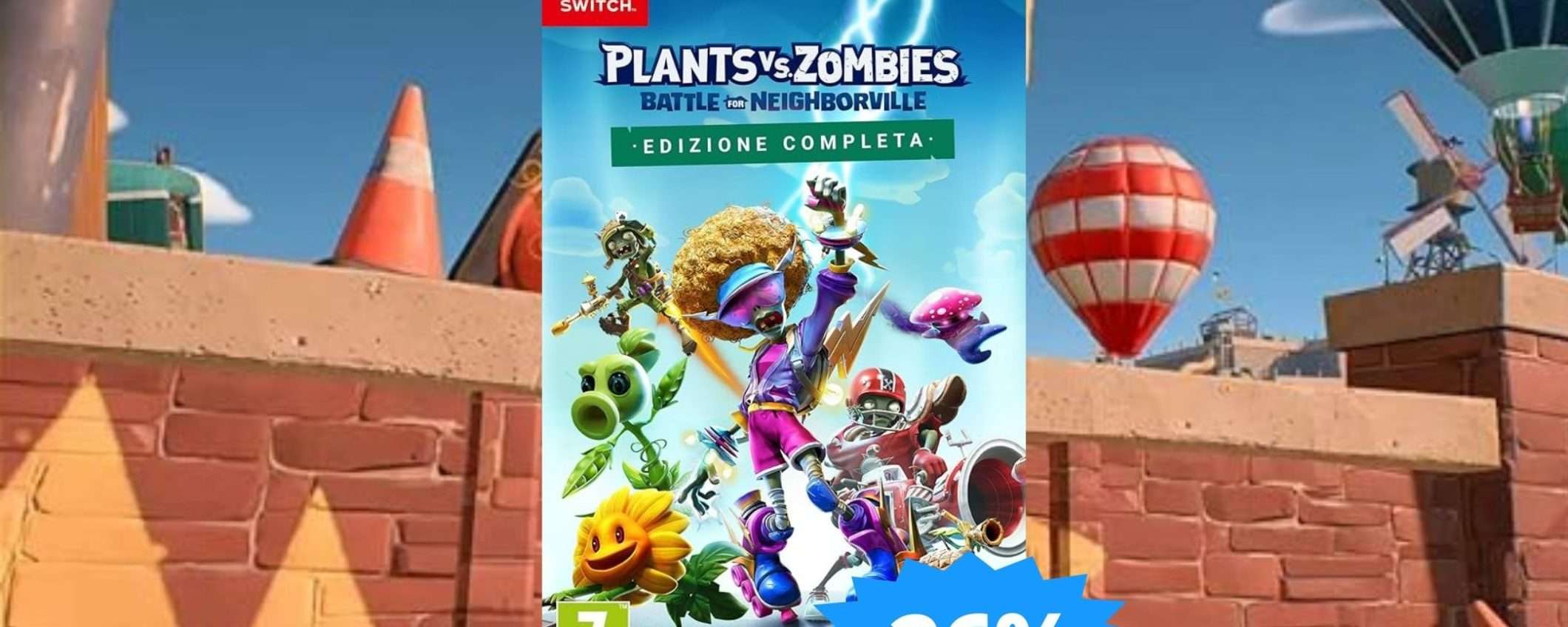 Plants vs Zombies per Switch: SUPER offerta del 26%