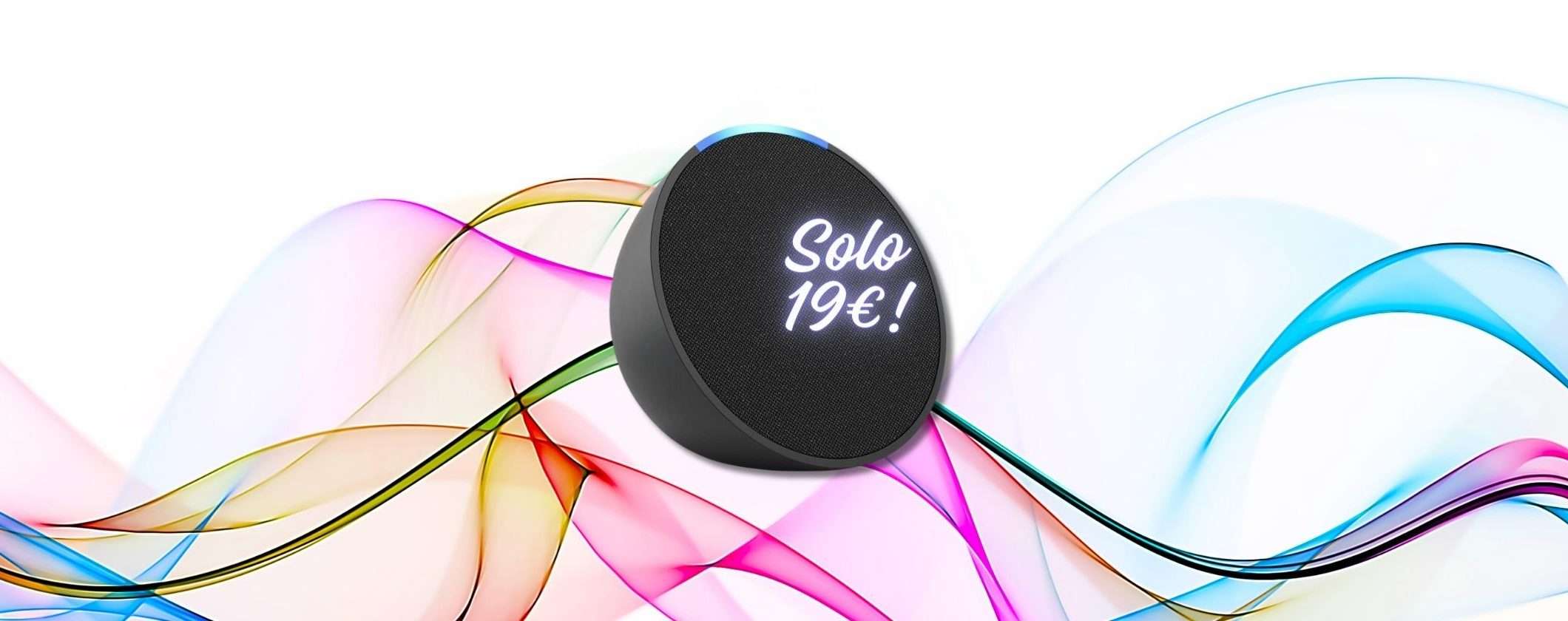 Echo Pop SOLO OGGI a 19€: esclusiva Amazon