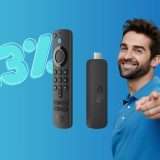 Fire TV Stick 4K: il nuovo modello al 43% di SCONTO su Amazon