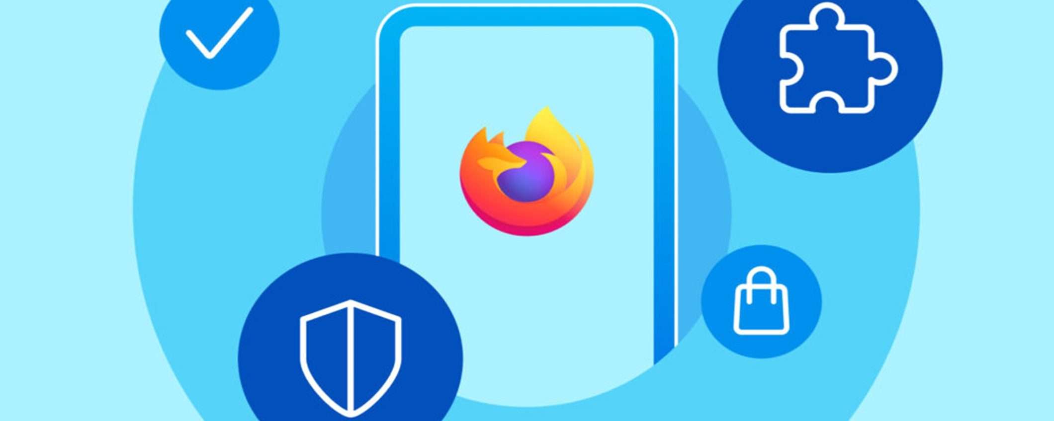 Firefox per Android supporta oltre 450 componenti aggiuntivi