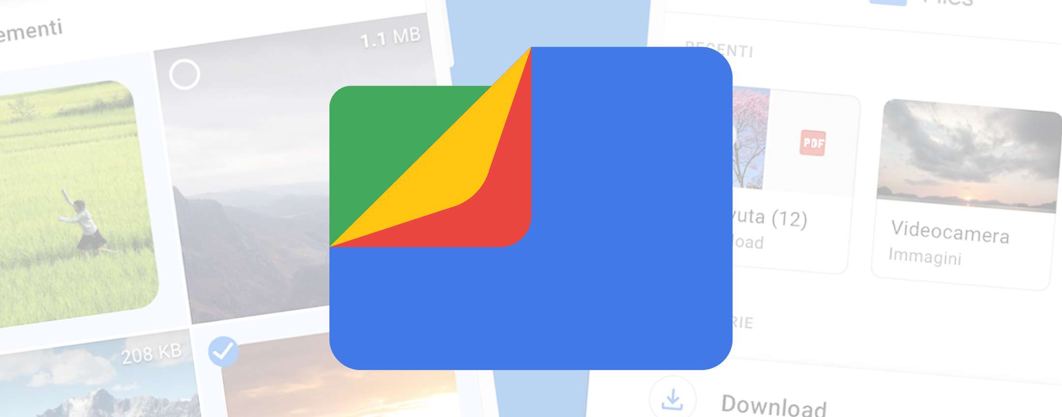 Google Files cerca testo e oggetti in immagini e documenti