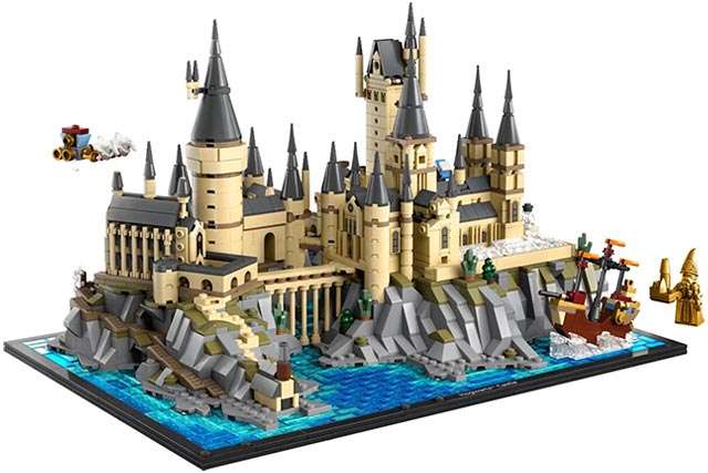 Il set LEGO di Harry Potter: Castello e Parco di Hogwarts