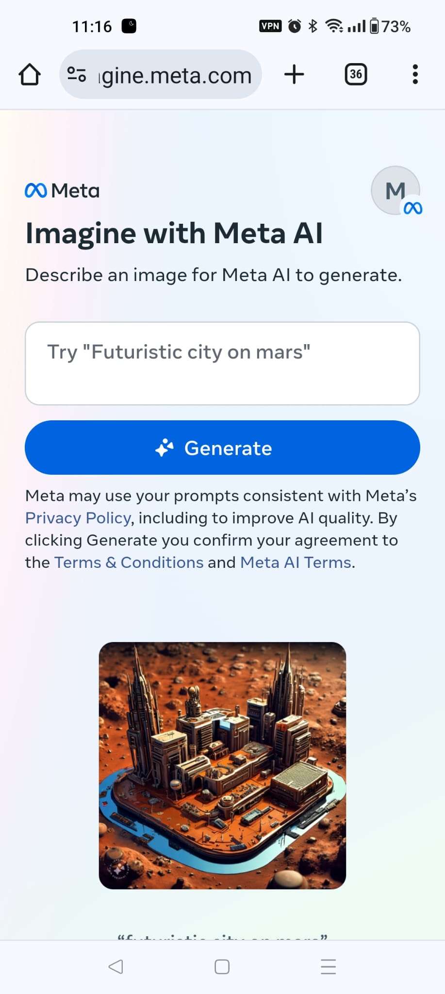 imagine meta ai mobile