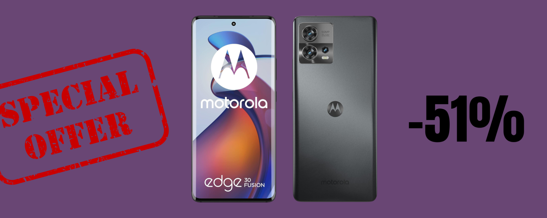 Motorola moto edge 30 Fusion in offerta FOLLE a METÀ prezzo