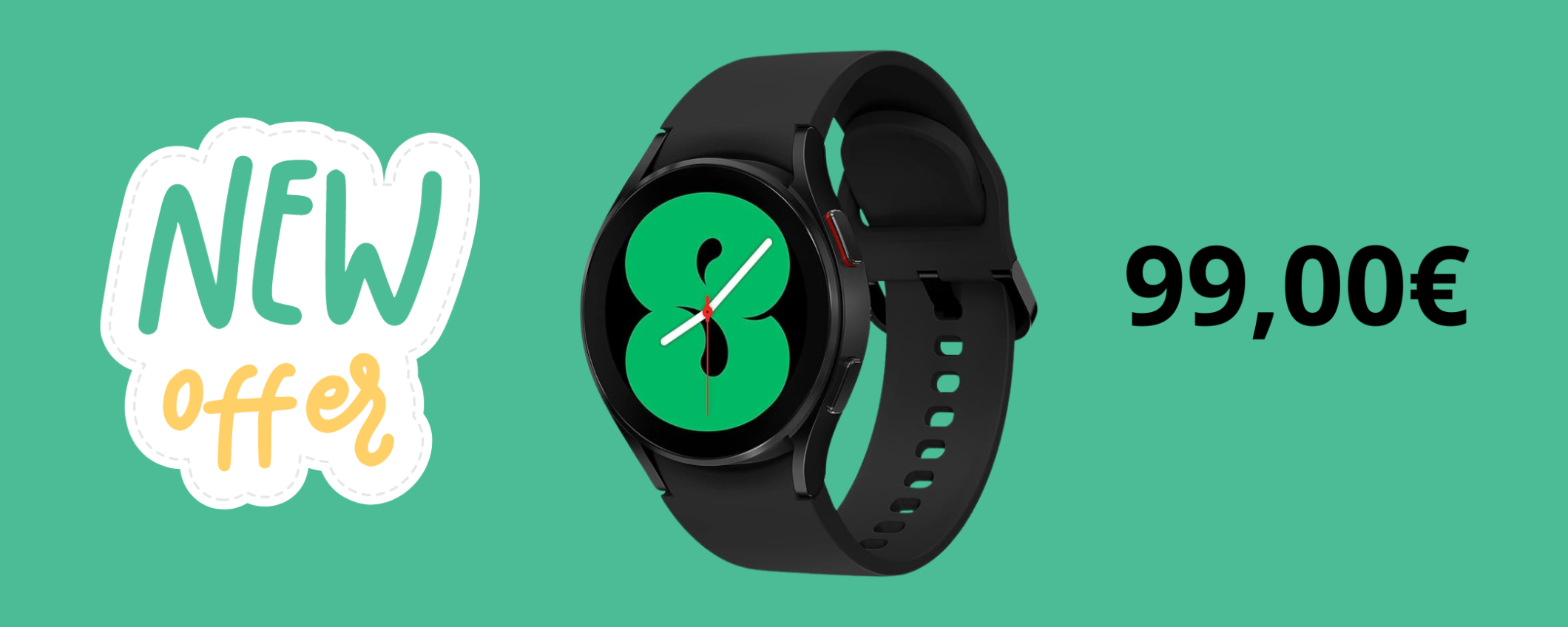 Samsung Galaxy Watch4 in SUPER sconto a soli 99€
