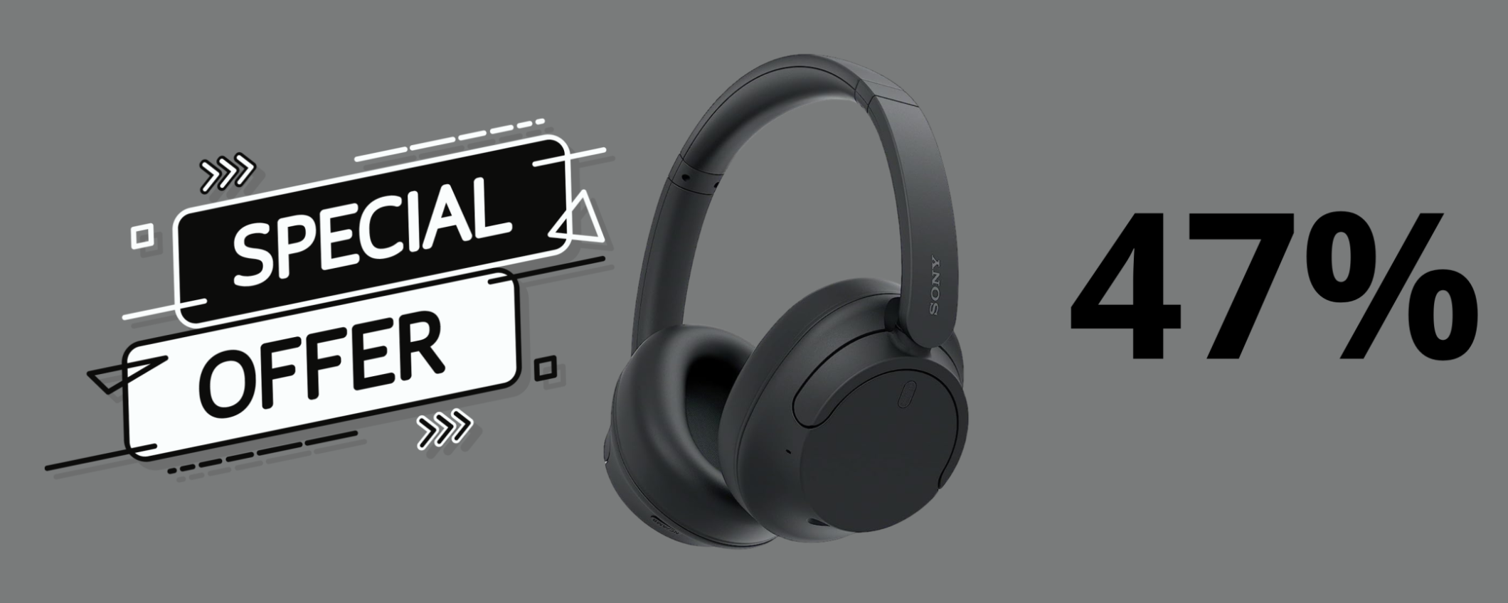 Sony WH-CH720N, ASSOLUTA qualità audio e comfort a soli 79€