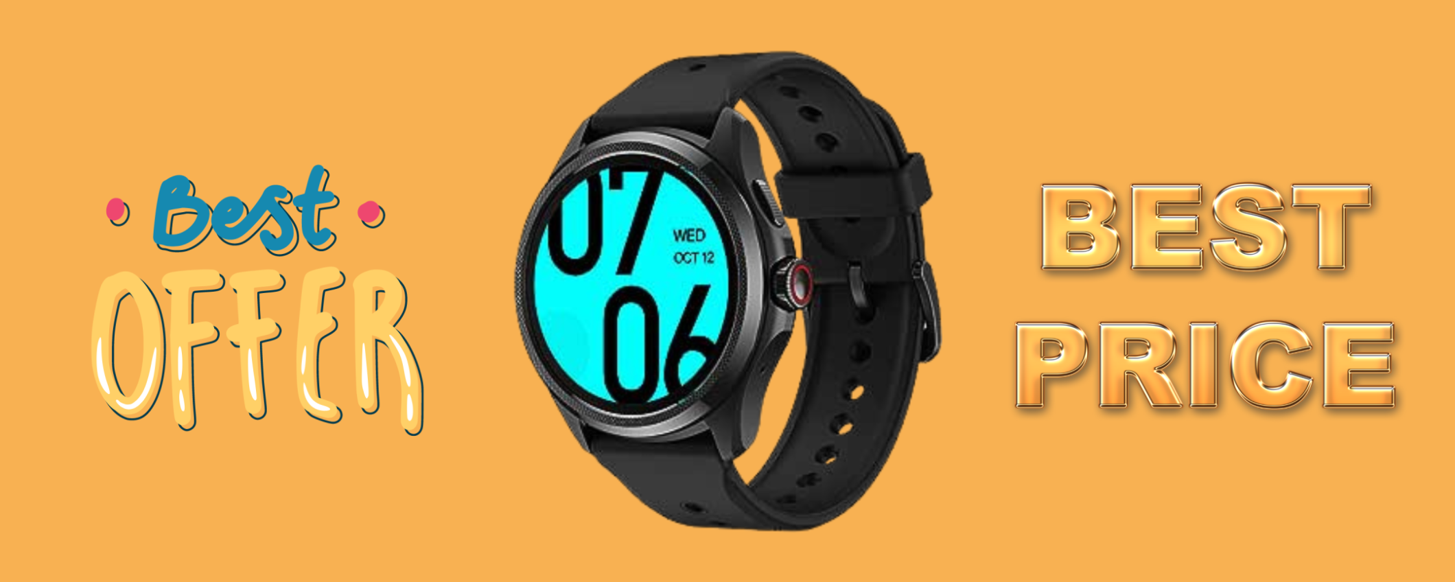 Ticwatch Pro 5, lo smartwatch con batteria INFINITA in sconto