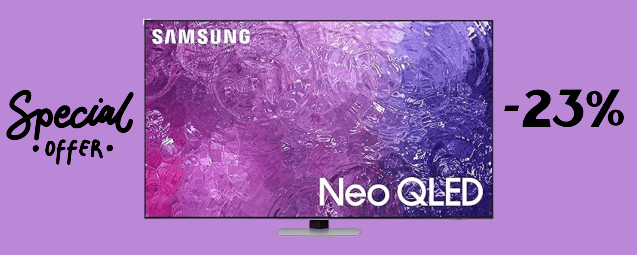 Samsung TV Neo QLED 4K, in SUPER sconto il cinema domestico