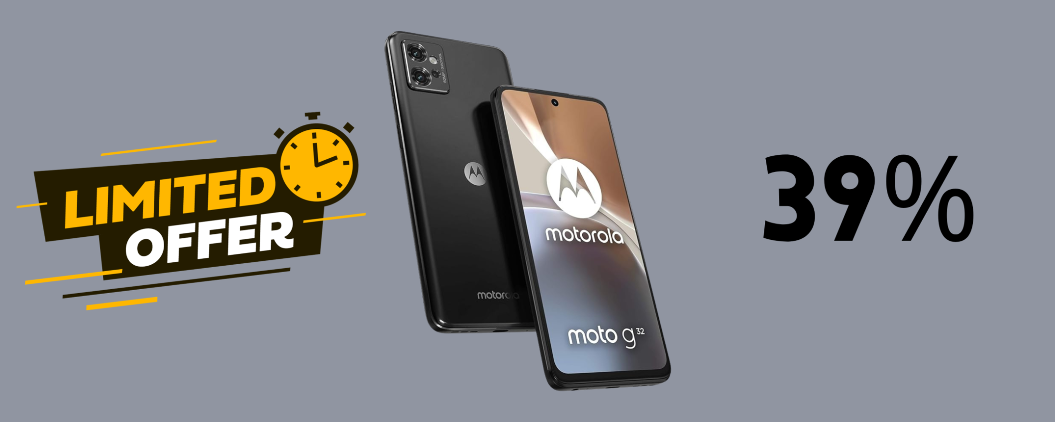 Motorola Moto g32 in SUPER sconto del 39% a soli 140€