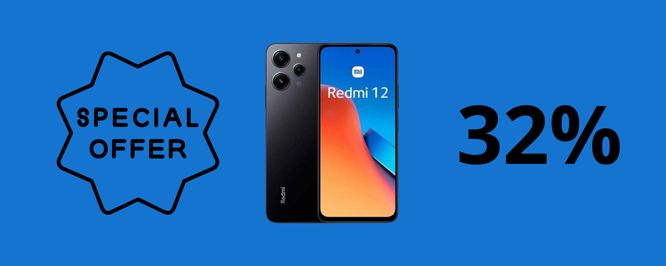 Xiaomi Redmi 12 in MEGA sconto del 32% a soli 157€
