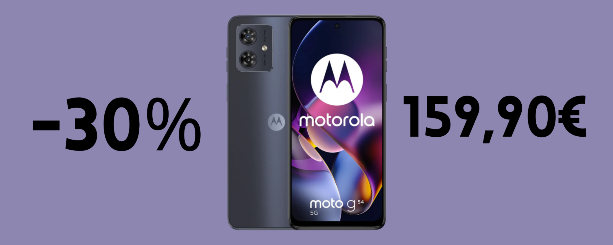 Motorola moto g54 5G in SUPER sconto del 30% a soli 159,90€