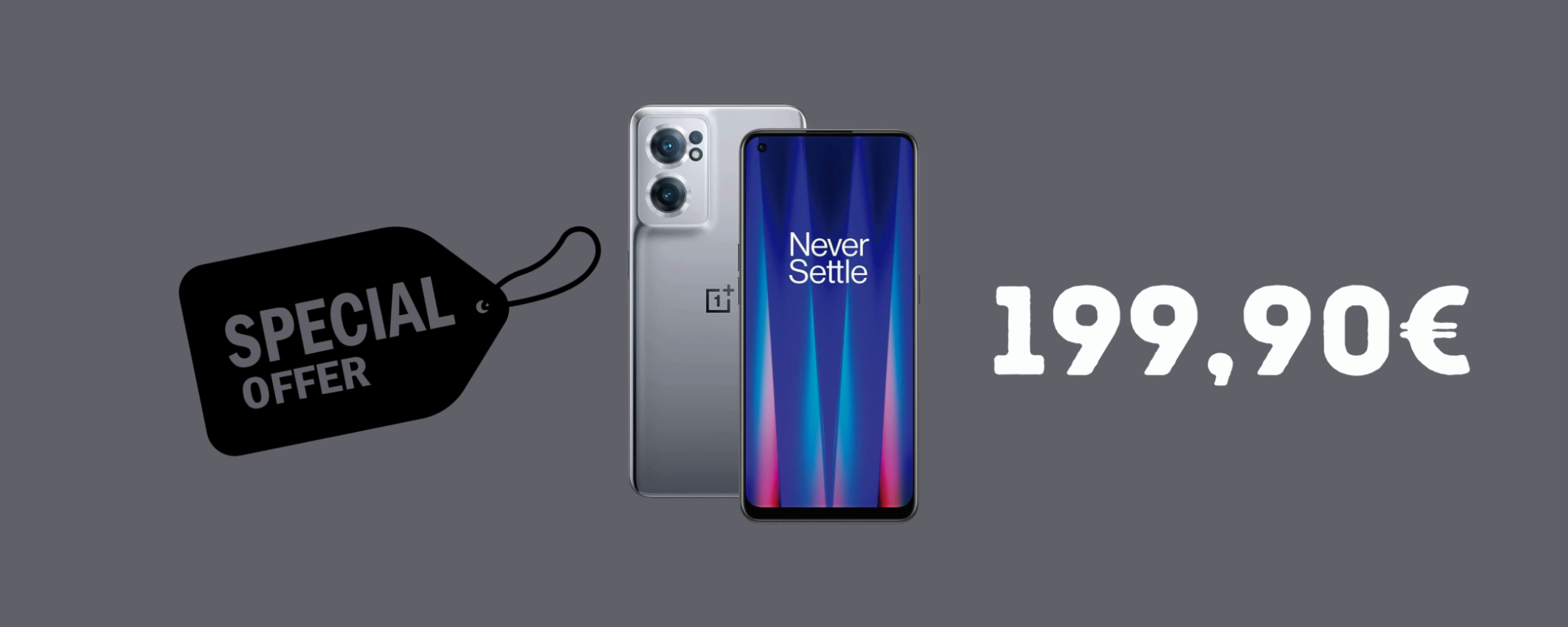 OnePlus Nord CE 2 con ricarica SUPER rapida a soli 199,90€