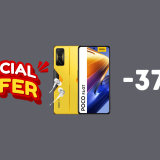 POCO F4 GT 5G con 256 GB in SUPER sconto del 37%