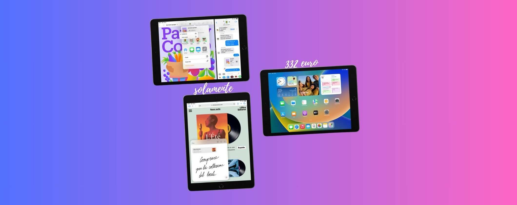 iPad 9: il tablet mitologico oggi a soli 332€ su eBay