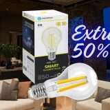 Lampadina Smart Aigostar: -45% +EXTRA 50% su Amazon
