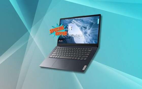 Lenovo IdeaPad 1: il notebook per TUTTI a soli 249€