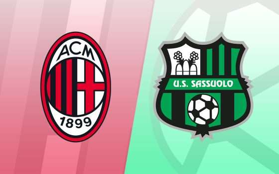 Milan-Sassuolo: formazioni e come vederla in streaming